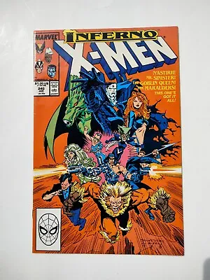 Buy Uncanny X-Men #240 (Marvel 1989) 2nd Cvr Mr Sinister Madelyne Pryor Goblin Queen • 12.05£