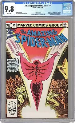 Buy Amazing Spider-Man Annual #16 CGC 9.8 1982 3905360015 • 277.10£