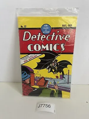 Buy Detective Comics Batman No. 27 May 1939 DC Certificate Of Authenticity Reprint • 789.91£