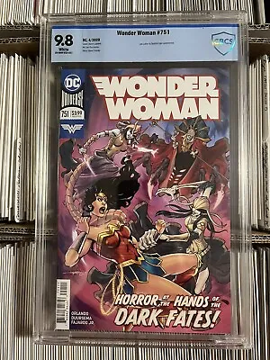 Buy Wonder Woman 751 Cbcs 9.8 Gorgeous Aaron Lopresti Cover Dc Comics 2020 • 27.55£