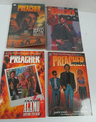 Buy Preacher Comics Lot: 4 X Mixed Comics ( 3 X DC Comics Vertigo + 1 Titan Books) • 6.99£