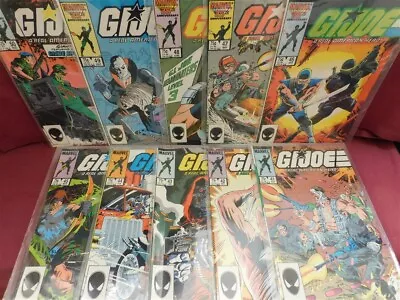 Buy G.i. Joe A Real American Hero 41 42 43 44 45 46 47 48 49 50 Marvel Comics 1985 • 55.97£