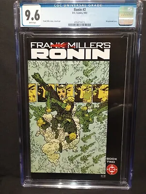 Buy Ronin #2 DC Comics 9/83 CGC 9.6 FRANK MILLER Wraparound Cover & Art 1st Printing • 43.45£