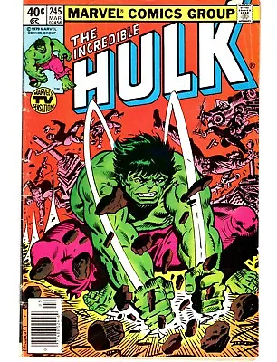 Buy The Incredible Hulk #245 - When The Hulk Comes Raging! • 6.34£