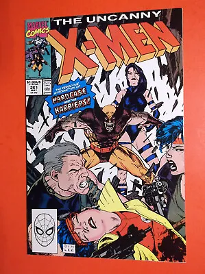Buy UNCANNY X-MEN # 261 - VF- 7.5 - 1st HARDCASE & THE HARRIERS APP - JIM LEE COVER • 6.03£