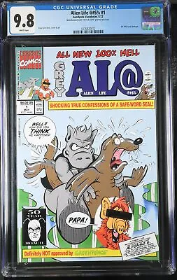 Buy Alien Life @#$% 1 CGC 9.8 Alf #48 Cover Homage. • 55.32£