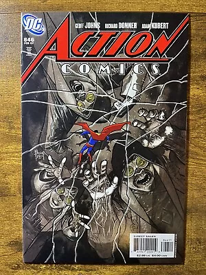 Buy Action Comics 846 Adam Kubert Cover Christopher Kent Revealed To Be Lor-zod 2007 • 21.55£