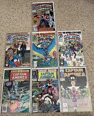 Buy 7 X Captain America Comics #360, 361, 380, 388, 389, 390 & 397 • 10£