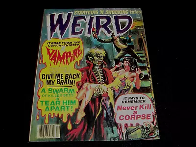 Buy Weird Magazine December 1978 Terror Horror Comic Scary EERIE Magazine • 17.58£