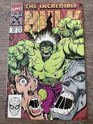 Buy Incredible Hulk #372 Marvel Comics 1990 Return Of Green Hulk High Grade Combine • 3.16£