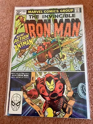 Buy Marvel Comics The Invincible Iron Man Vol. 1 No. 151 October 1981 • 6£