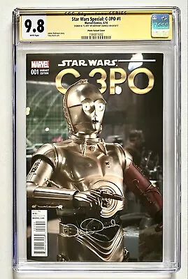 Buy Star Wars Special: C-3p0 #1 • Cgc Ss 9.8 • Signed & Inscribed Anthony Daniels • 799.51£