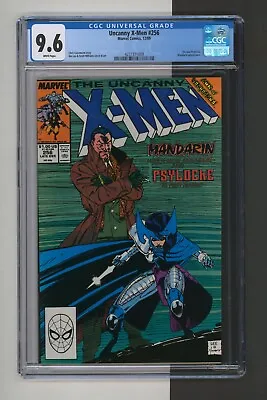 Buy Uncanny X-Men #256, CGC 9.6, 1st New Psylocke,, Marvel Comics, 1989 • 47.22£