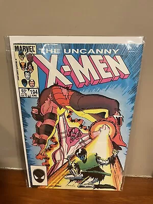 Buy Uncanny X-Men #194 First Appearance Of The Fenris Twins Marvel Comics 1985 • 4.73£