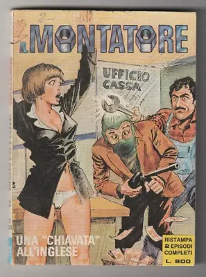 Buy Il Montatore Collezione #2 Italian Spicy Comic Book Milo Manara Cover Italy 1981 • 43.84£