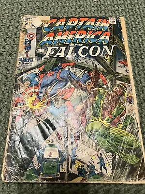 Buy Captain America #138 ( 1971) Cap & Falcon Vs Spider-Man, Marvel • 9.59£