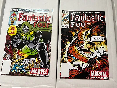 Buy FANTASTIC FOUR #247 And #263 John Byrne Marvel Legends Reprint • 11.89£