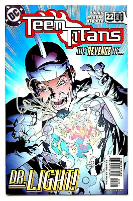 Buy Teen Titans #22 Signed By Geoff Johns DC Comics 2005 • 14.18£