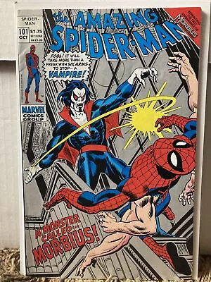 Buy Amazing Spider-Man #101 - SECOND PRINTING - 1st Morbuis - (Marvel Comics - 1992) • 42£