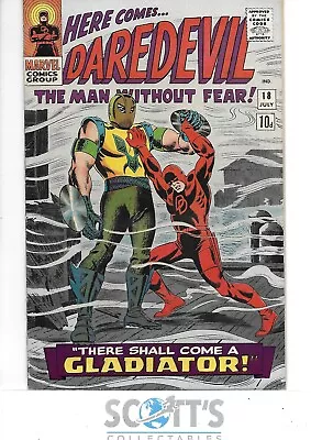 Buy Daredevil  #18  F/vf   1st Gladiator • 100£