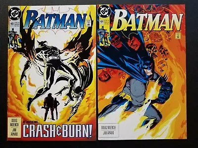 Buy Batman #483 & 484 NM (DC,1992) Tim Drake, Burn & James Gordon! • 5£