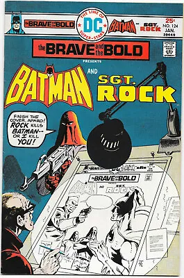 Buy Brave And The Bold #124 DC 1976 Batman & Sgt. Rock, Haney/Aparo, NM- • 14.60£