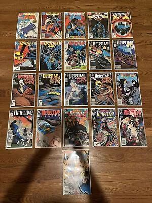 Buy Detective Comics Lot: 21 Books Ranging From #522 To #617 | Contains Newsstands • 79.43£