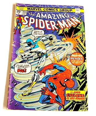 Buy 25¢ The Amazing Spider-man #143 April 1975  CYCLONE Comic Book Marvel C153 • 36.18£