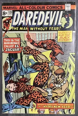 Buy Daredevil No. #120 April 1975 Marvel Comics VG/G 1st App. El Jaguar • 15£