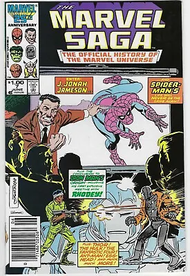 Buy Marvel Saga 7 Nm 1986 Amazing Spiderman Iron Man Tales Of Suspense Hulk Lb1 • 3.95£