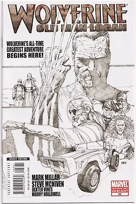 Buy Wolverine #66 3rd Print Sketch Variant 1st App Old Man Logan Nm Marvel Movie • 29.95£