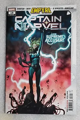 Buy Captain Marvel #18 NM- 2020 EMP Variant 1st Print (1ST APP OF LAURI-ELL) Comics • 10.79£