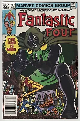 Buy Fantastic Four #247 FN 6.0 1st App Kristoff Vernard Dr. Doom Byrne Marvel 1982 • 11.89£