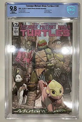 Buy Teenage Mutant Ninja Turtles #101 1:10 CBCS 9.8 Not CGC • 86.71£