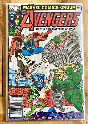Buy Avengers 222 Bronze Age 1982 Masters Of Evil 🔥iron Man Thor • 5.59£