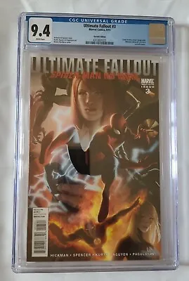 Buy Ultimate Fallout #3: CGC 9.4, Rare 1:25 Djurdjevic Variant, WHITE Pages • 249.95£