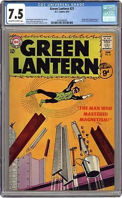 Buy Green Lantern #21 CGC 7.5 1963 4256046006 • 237.18£