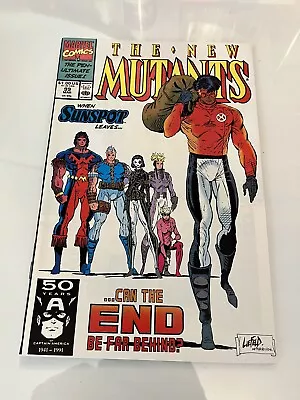 Buy New Mutants 99 1st Shatterstar, 1st Feral Marvel Comics 1st Notice Of X-Force 91 • 4.80£
