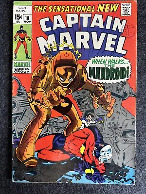 Buy Captain Marvel #18 ***fabby Collection*** Grade Vf • 99.99£