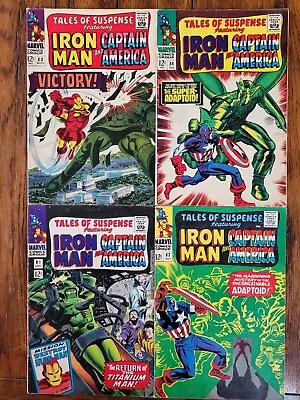 Buy Tales Of Suspense #81 #82 #83 #84 - Captain America & Iron Man 1st SuperAdaptoid • 55.40£