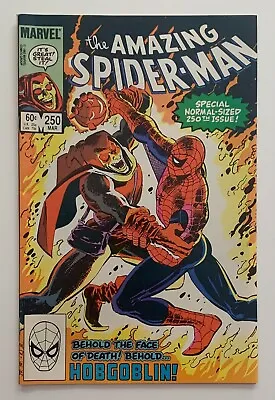 Buy Amazing Spider-man #250 (Marvel 1984) FN/VF Copper Age Issues • 49£