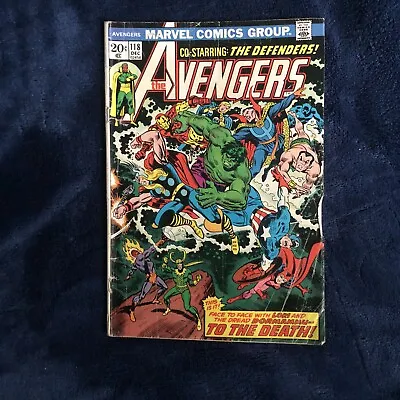 Buy The Avengers #118 (1973, Marvel Comics) • 12.96£