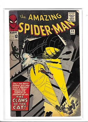 Buy Amazing Spider-Man # 30 Fine [1st The Cat] Lovely Clean Cents Copy • 120£