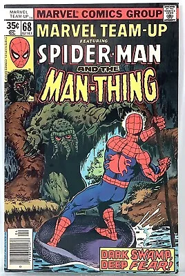 Buy Marvel Team Up Featuring Spider-Man And The Man-Thing Good Cond. 68 Vol 1 1978  • 12.03£