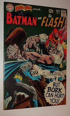 Buy Batman Flash Brave And Bold #81 Neal Adams Art VF Nice Copy Cool Cover • 44.26£