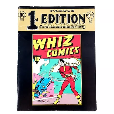 Buy Famous 1st Edition Nov 1974 Vol 1 No F-4 Whiz Comics Oversize Captain Marvel • 15.09£