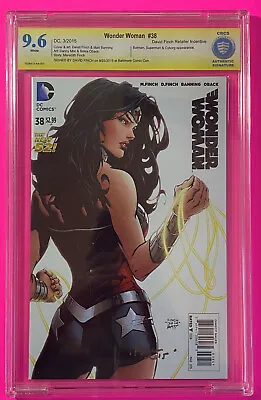 Buy Wonder Woman #38 D Variant (dc Comics 2015) Signed David Finch | Cbcs 9.6 • 473.03£