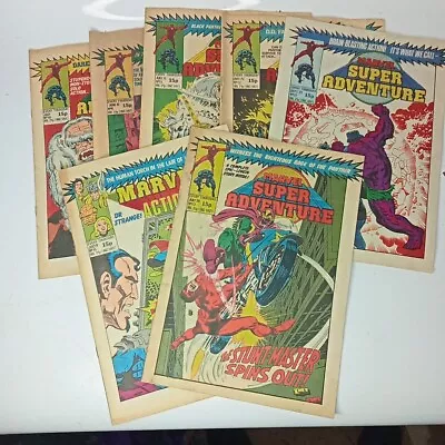 Buy Marvel Super Adventure 1981 Marvel Comics UK 15p No 6, 10, 11, 12, 13, 15, 21.  • 9.99£