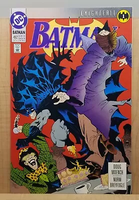 Buy BATMAN #492 KNIGHTFALL BEGINS Kelley Jones Norm Breyfogle • 80.43£