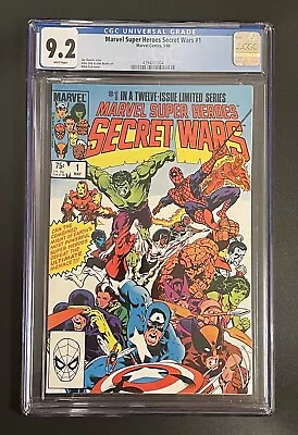 Buy Marvel Super Heroes Secret Wars 1 1984 CGC 9.2 • 71.15£